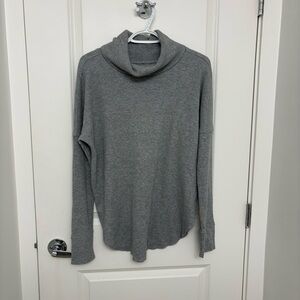 TNA Gray Cowl Neck Sweater size M